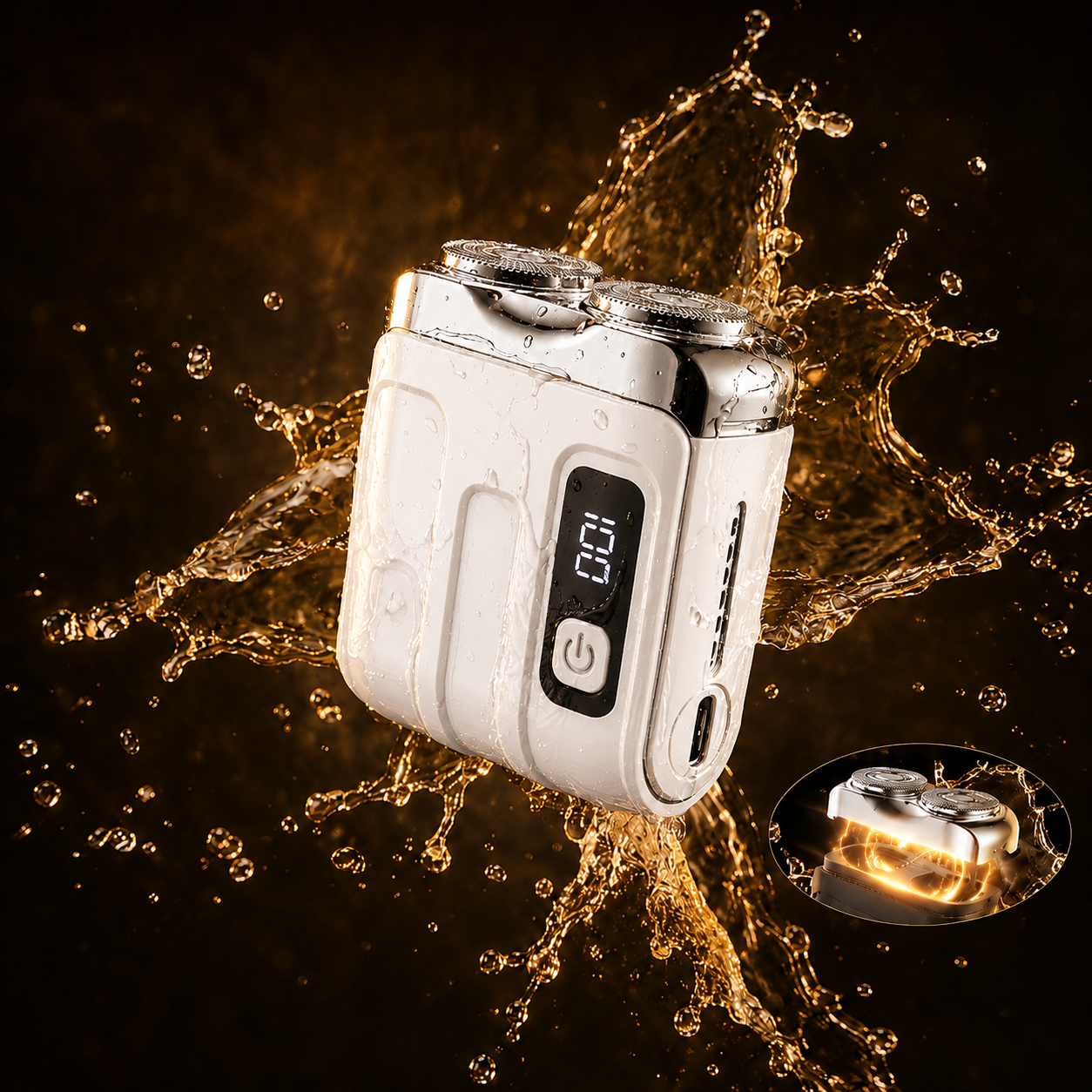 TrimPro™ | AI-sähköinen mini-parranajokone