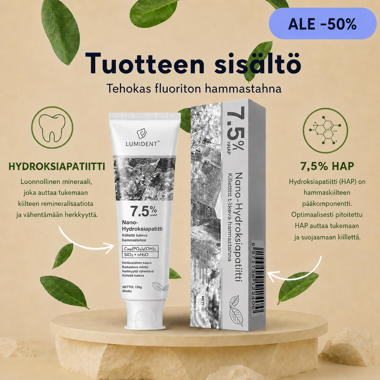 Lumident™ | Tue kiillettä joka päivä