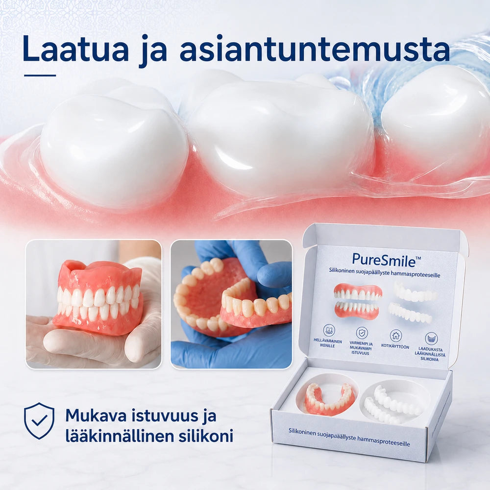 PureSmile™ | Joustava silikoninen hymypäällyste