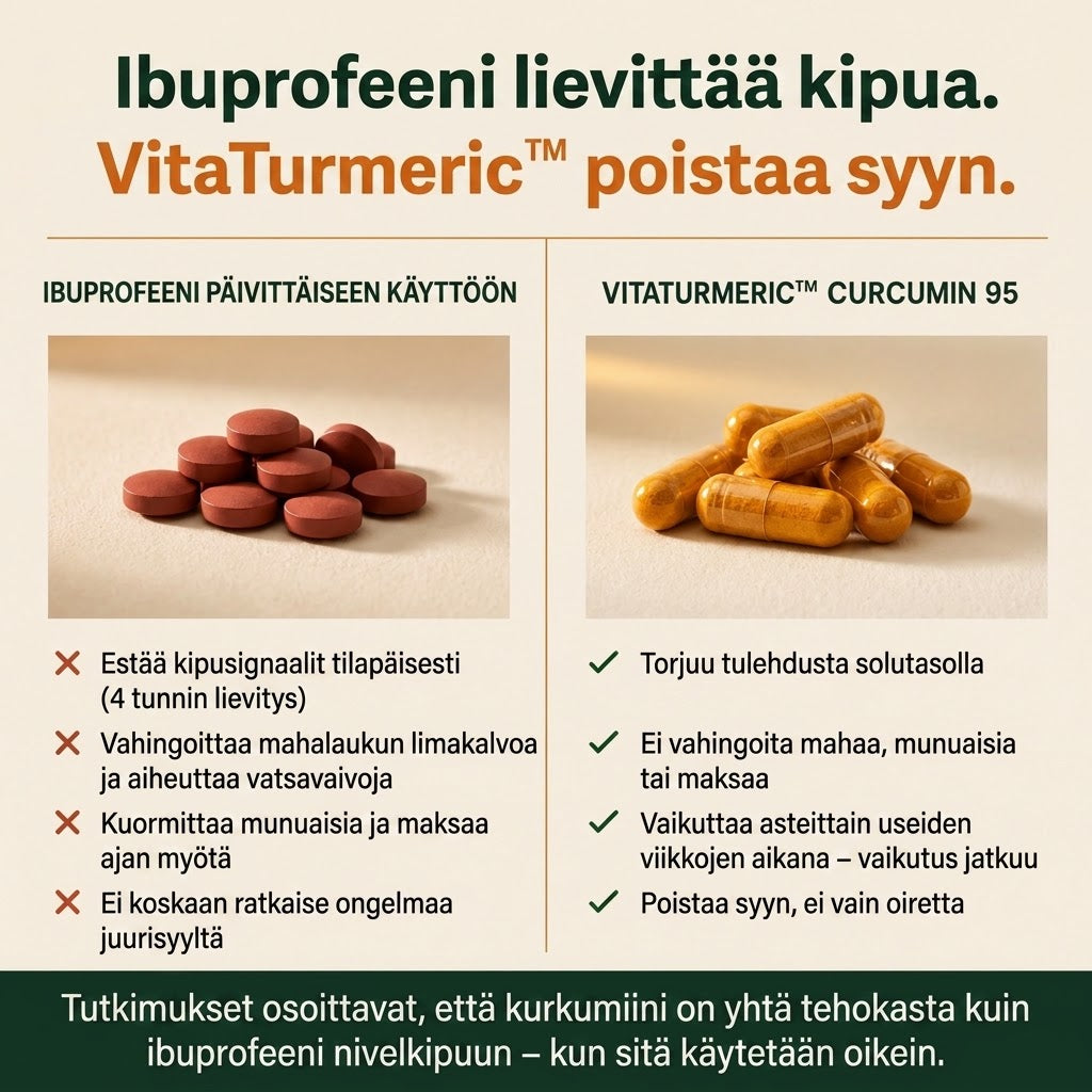 VitaTurmeric™ – Sano hyvästit jäykille nivelille ja arjen vaivoille