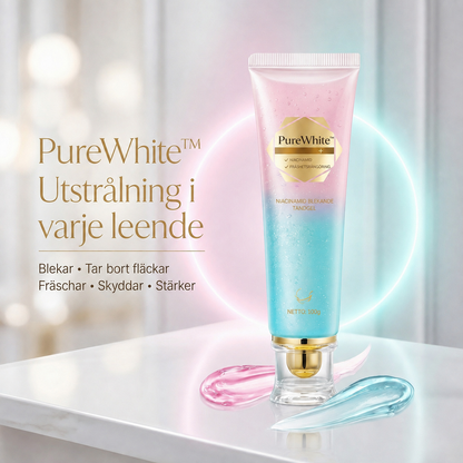 PureWhite™ | Valkaiseva hammastahna niasiiniamidilla – välitön vaikutus