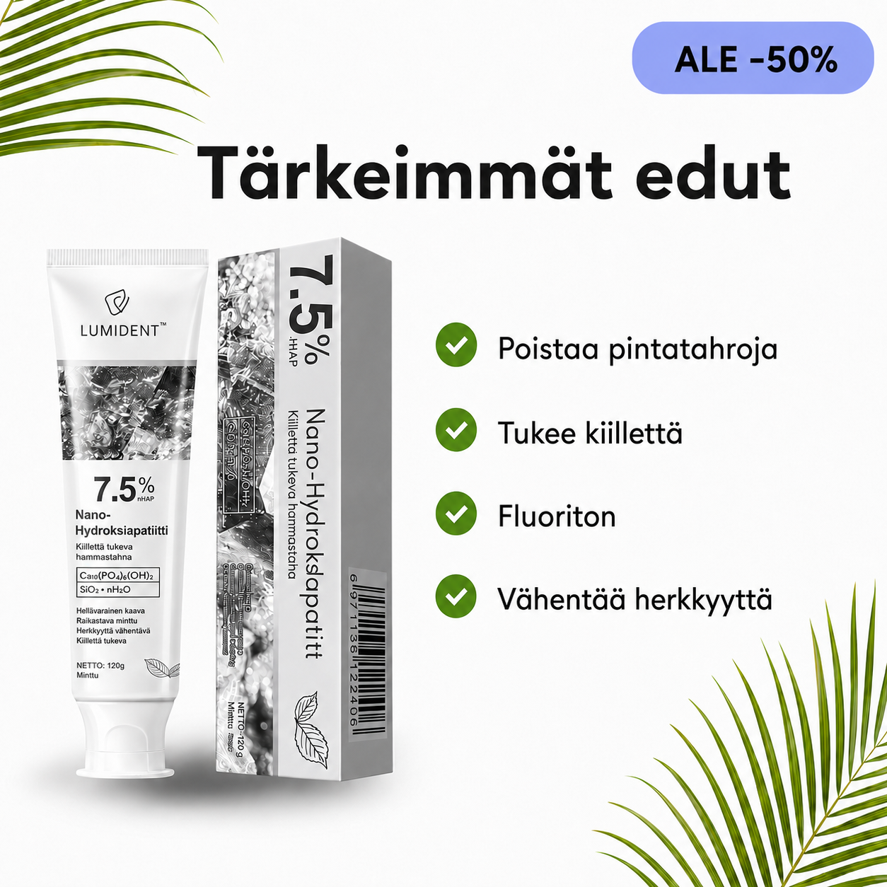 Lumident™ | Tue kiillettä joka päivä