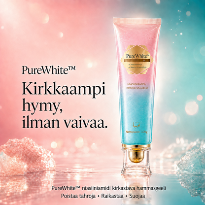 PureWhite™ | Kirkastava hammastahna niasiiniamidilla